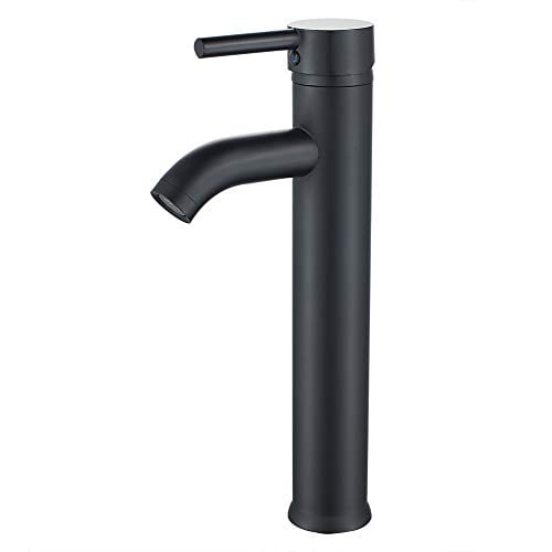 Bathroom Sink Faucet Basin Vessel Single Handle Mixer Tap Matte Black Colors 